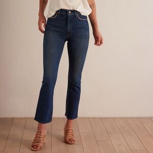 MOTHER The Snap Hustler Ankle Jeans